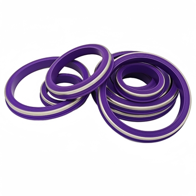 1' 2' 3' 4' नाइट्राइल HNBR FKM PTFE पीतल और स्टेनलेस रबर बैंगनी हथौड़ा संघ सील के साथ Weco