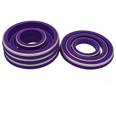 1' 2' 3' 4' नाइट्राइल HNBR FKM PTFE पीतल और स्टेनलेस रबर बैंगनी हथौड़ा संघ सील के साथ Weco
