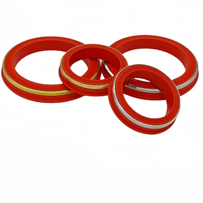 1' 2' 3' 4' Buna NBR HNBR FKM PTFE पीतल और स्टेनलेस रबर लाल हथौड़ा संघ सील के साथ Weco