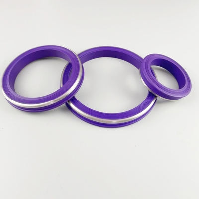 2" 3" 4" Buna HNBR Fig1502 रंगीन विंग यूनियन सील SS 304 बैक अप के साथ
