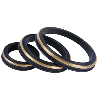 1' से 4' तक हैमर यूनियन सील रबर सील रिंग Nbr Hnbr Fkm Ptfe Pu