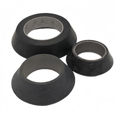 उच्च-प्रदर्शन तेल क्षेत्र स्वाब कप, 10,000 psi दबाव रेटिंग के साथ, घर्षण और रासायनिक प्रतिरोधी, कस्टम आकारों में कुएं की सफाई के लिए