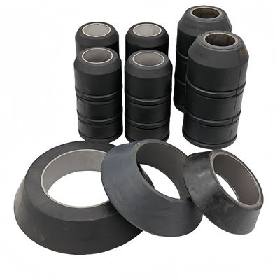 ऑयलफील्ड संचालन के लिए 10,000 पीएसआई दबाव रेटिंग और घर्षण रासायनिक प्रतिरोध के साथ एल्यूमीनियम-कोर गुइबर्सन स्वैब कप