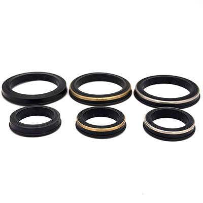 तेल क्षेत्र ग्रेड एनबीआर और स्व-ऊर्जायुक्त डिजाइन के साथ उच्च दबाव 15,000 पीएसआई हथौड़ा संघ होंठ सील