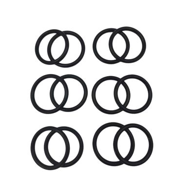 उच्च-प्रदर्शन एंटी-संक्षारण उच्च शक्ति रासायनिक-प्रतिरोधी FKM FFKM HNBR रबर ओ-रिंग खट्टा गैस के लिए