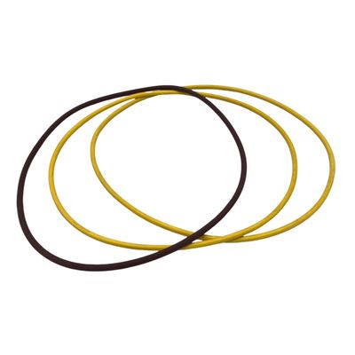 AS568 मानक सिलिकॉन ओ रिंग अनुकूलित रंग और खाद्य ग्रेड प्रमाणन के साथ