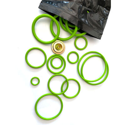 NBR रबर हैमर यूनियन सील जिसमें 10000-15000Psi दबाव और -40°F से 400°F तापमान सीमा है