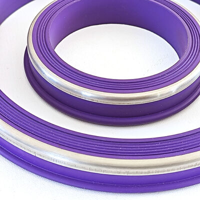 स्टेनलेस रिंग के साथ एचएनबीआर हैमर यूनियन सीलः 15,000 पीएसआई तेल क्षेत्र अनुप्रयोगों के लिए बेहतर गर्मी और घर्षण प्रतिरोध