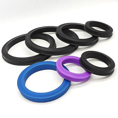 मानक Fig 602, 1002, 1502 6000-15000 PSI अनुप्रयोगों के लिए NBR HNBR FKM PTFE सामग्री के साथ हथौड़ा संघ होंठ सील