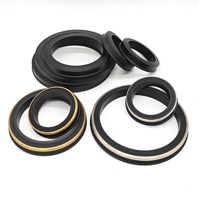 मानक Fig 602, 1002, 1502 6000-15000 PSI अनुप्रयोगों के लिए NBR HNBR FKM PTFE सामग्री के साथ हथौड़ा संघ होंठ सील