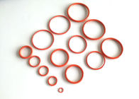 रबर संपीड़न निर्माताओं उच्च अस्थायी तेल सील कस्टम अंगूठी नीले लाल रंग का सिलिकॉन O अंगूठी जवानों