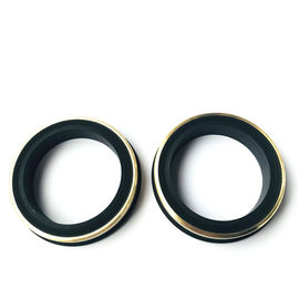 FIG 602/1002/1502 काले NBR HNBR FKM PTFE पीतल/स्टेनलेस रिंग के साथ हथौड़ा संघ सील