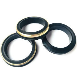 FIG 602/1002/1502 काले NBR HNBR FKM PTFE पीतल/स्टेनलेस रिंग के साथ हथौड़ा संघ सील