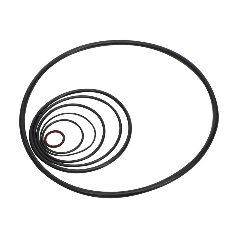 कठोर तापमान और तेल दबाव सेवा खट्टे गैस प्रतिरोधी उच्च प्रदर्शन AS568 तेल पाइपलाइन के लिए रबर ओ-रिंग