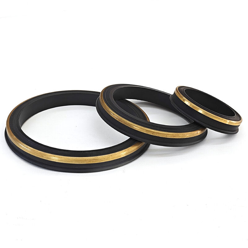 15k PSI उच्च दबाव फ्रैकिंग के लिए पीतल बैक-अप के साथ एंटी-एक्सट्रूज़न विंग यूनियन सील