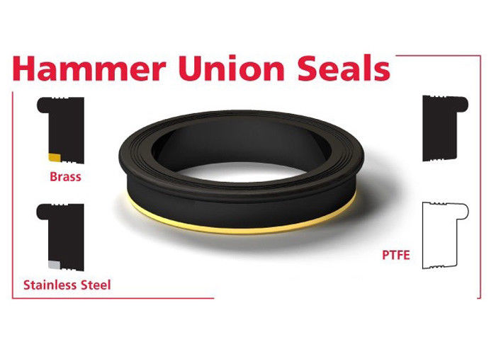 FIG 602/1002/1502 रंगीन NBR HNBR FKM PTFE हथौड़ा संघ मुहर स्वीकार कस्टम