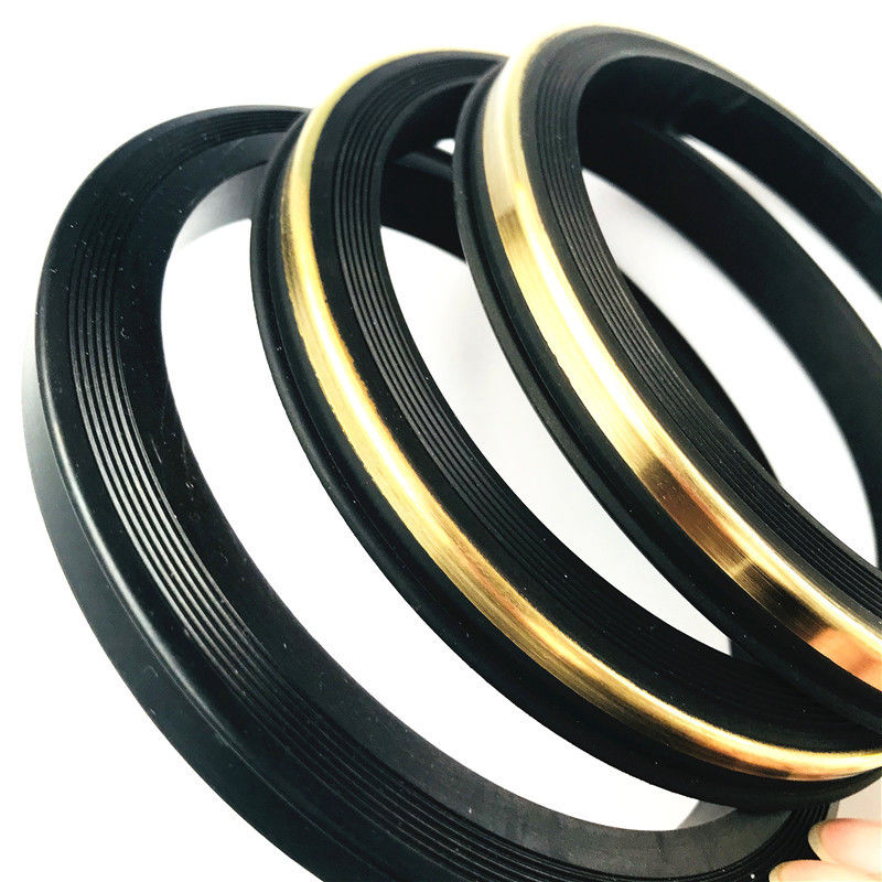 FIG 602/1002/1502 काले NBR HNBR FKM PTFE पीतल/स्टेनलेस रिंग के साथ हथौड़ा संघ सील