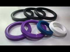 3 इंच रासायनिक प्रतिरोध सफेद पीटीएफई रबर हथौड़ा संघ मुहर स्वीकार कस्टम