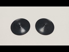 68/8 तेल प्रतिरोध के साथ टिकाऊ एनबीआर एफकेएम रबर पंप डायफ्राम झिल्ली