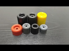 बहुरंगी गोल रबर दरवाजा बंद / फर्नीचर पैर टोपी पर्यावरण के अनुकूल