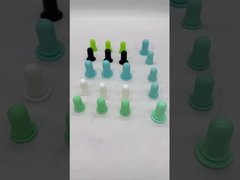 काला सफेद या निर्दिष्ट रंग रबर बंग क्लॉपर कस्टम आकार में जलरोधक 40-80 किनारे एक कठोरता